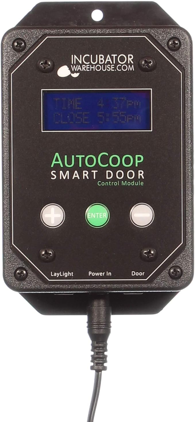 Incubator Warehouse AutoCoop™ Smart Door Kit, Fully Automatic Chicken Coop Door (Without Laylight)
