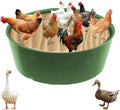 Chicken Dust Bath Tub, Dust Bath for Chickens with Bottomless Design, Chicken Dust Bath Container, Ideal Chicken Coop Accessories for Chickens, Hens, Ducks, Geese, and Other Poultry