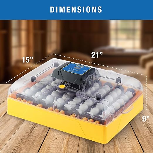 Brinsea Ovation 56 EX Egg Incubator and Book, Automatic Egg Turning and Humidity Control for Hatching 56 Chicken, Duck, Other Bird Eggs, Precision Digital Controls