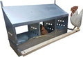 3 Hole Heavy Duty 23ga Galvanized Chicken Nesting Laying Roost Box Made in USA 0300108