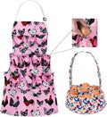 2 Pcs Egg Collecting Apron Chicken Gathering Basket with 7 Pouches Fresh Egg Holding Apron with 11 Pockets