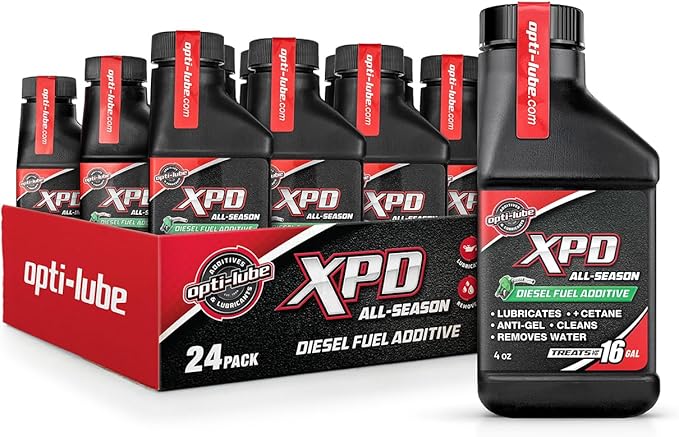 Opti-Lube XPD All-Season Diesel Fuel Additive - 4oz Bottles (24 Pack Case)