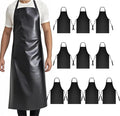 GoldPig Heavy-Duty Waterproof Apron, Chemical Resistant Rubber Vinyl for Industrial, Lab, Kitchen, Butcher & Grilling (40")