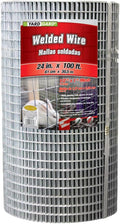 YARDGARD – 1 Inch by 1/2 Inch Mesh Welded Wire Fence – 24 Inches by 100 Feet – 16 Gauge Galvanized Steel – for Property Boundaries | Garden Protection | Animal Confinement