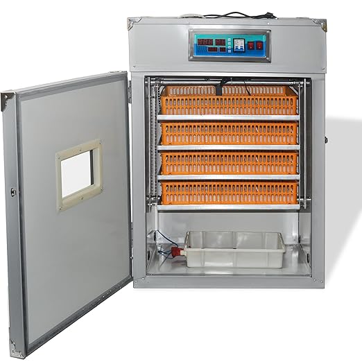 352 Egg Digital Cabinet Incubator，Poultry Hatching Breeding Cabinet Incubator for Auto Egg Turning, Temp/Humidity Control, Thermostatic for Chicken/Duck/Goose/Quail Bird.
