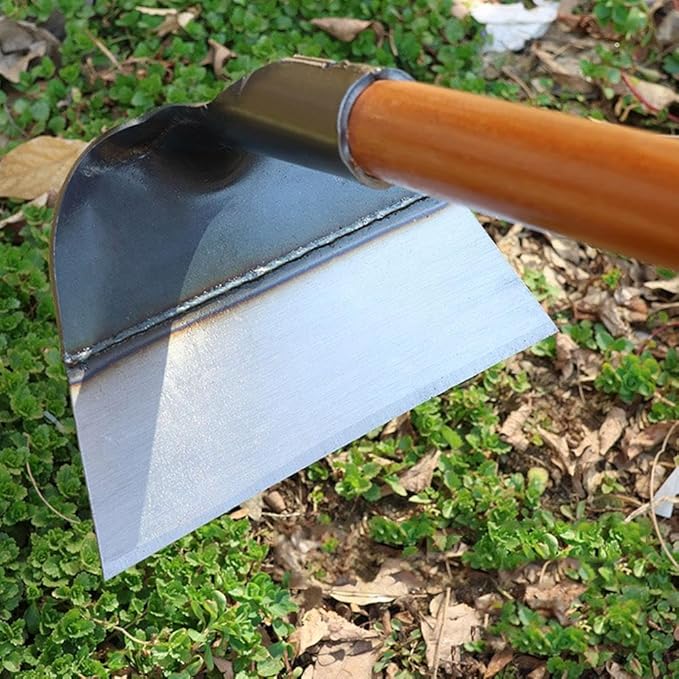 Heavy-Duty Steel Farm Gardening Weeding Hoe Head - New Replacement Handheld Grub Hoe Garden, Garden Hoe for Weeding, Hoe Garden Tool for Garden, Farm and Backyard