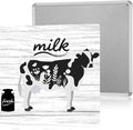 Cow Decor For Kitchen Country Home Decor Rustic Farmhouse Cow Wall Decoration Farm Animal Tin Sign 8×8 Inches Metal Sign