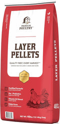 Layer Pellets Chicken Feed, 16% Protein with Pre and Probiotics for Laying Hens, Supports Digestion & Egg Production, 40 Pounds