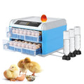 120 Egg Incubator, Automatic Incubator for Hatching Eggs, with Auto Egg Turner, Temp & Humidity Control, Poultry Hatching Incubators for Chicken Duck Quail Eggs,Ideal for Farm, School and Lab (Blue)