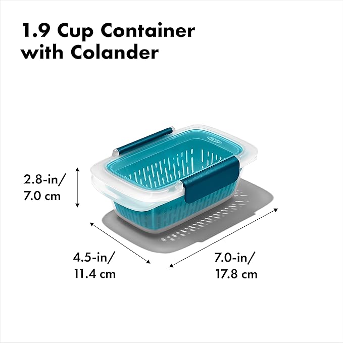 OXO Good Grips Prep & Go Container with Colander