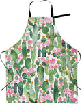 Shark Jumping Home Aprons 2 Pockets 33"×28" for Men Women, Ocean Sea Waterproof Kitchen Cooking Bib