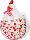 Chicken Cookie Jar Easter Cookie Jar- Farmhouse Kitchen Decor Cute Design Container for Candy Snacks Coffee Countertop Storage Gift for Home