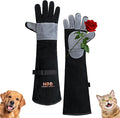 HANDLANDY 24 Inches Animal Handling Gloves Bite-Proof, Scratch-Resistant, Pet Gloves for Dogs, Cats, Falconry, Gardening