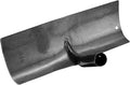 uxcell Concrete Rake Head, Galvanized Manganese Steel Farm Scraper Rake for Garden Farm Backyard Without Handle, Black
