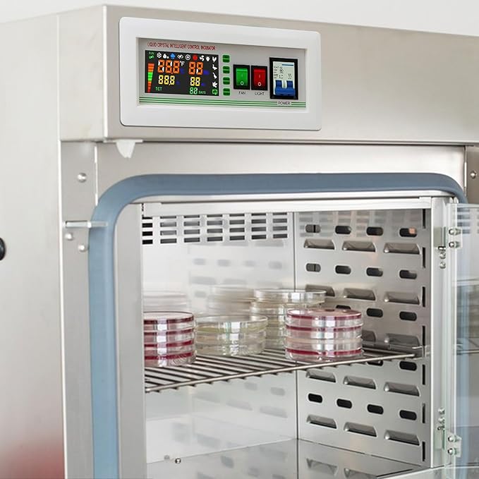 JOJOCY XM‑18SD Egg Incubator Controller, Temperature Humidity Automatic Control Color Display Over-Limit Alarm Thermostat for Chickens, Peacocks, Geese, Ducks, Cranes, Quail and Pigeons