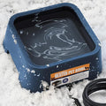 Heated Water Bowl for Outdoor Dogs Cats, 3.5L / 120oz Large Heated Pet Water Bowl with Chew Resistant Power Cord, Thermal-Bowl No-Freeze Heated Dog Water Dish for Winter, Rabbit Chicken Duck Bird Use