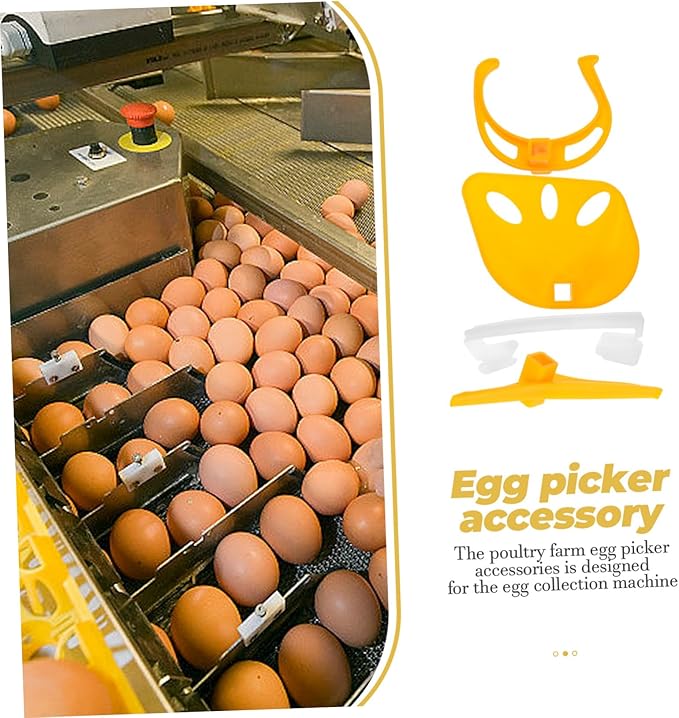 Yardwe 1set Farm Egg Machine Clip Part Egg Picker Accessory for Collection Tool