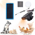Solar Heater For Chicken Coop – 2026 Grade Overheating Protection Design, 30W Safe Solar-Powered Winter Warmer for Animal Shelters, Stables