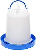 Double-Tuf® Plastic Poultry Waterer | Durable Watering Container | Hanging Chicken Waterer No Waste | 3.5 Quart