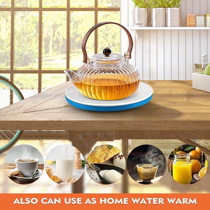 FANFX Poultry Drinker Water Heater Base 120 Watts Chicken Water Heater Warmer for coop Winter