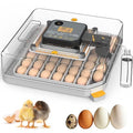 Incubators for Hatching Eggs, 48 Egg Incubator with Humidity & Temp Control and Auto Turner, Incubadora De Huevos De Gallina, Egg Candler, Smart Incubator for Chicken Eggs, Ducks, Goose, Quail