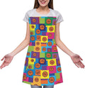 Chef Bib Apron for Restaurant, Anti-Stain with Pocket Adjustable, Cooking Dishwashing Lab Use