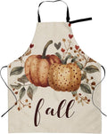 Shark Jumping Home Aprons 2 Pockets 33"×28" for Men Women, Ocean Sea Waterproof Kitchen Cooking Bib