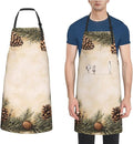 Waterproof Aprons for Women Men Adjustable Bib Tractor farm Apron Chef Cooking Aprons for Kitchen
