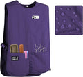 Waterproof Unisex Cobbler Apron with 4 Pockets Vest Style Ultralight Chef Waiter Work Overalls