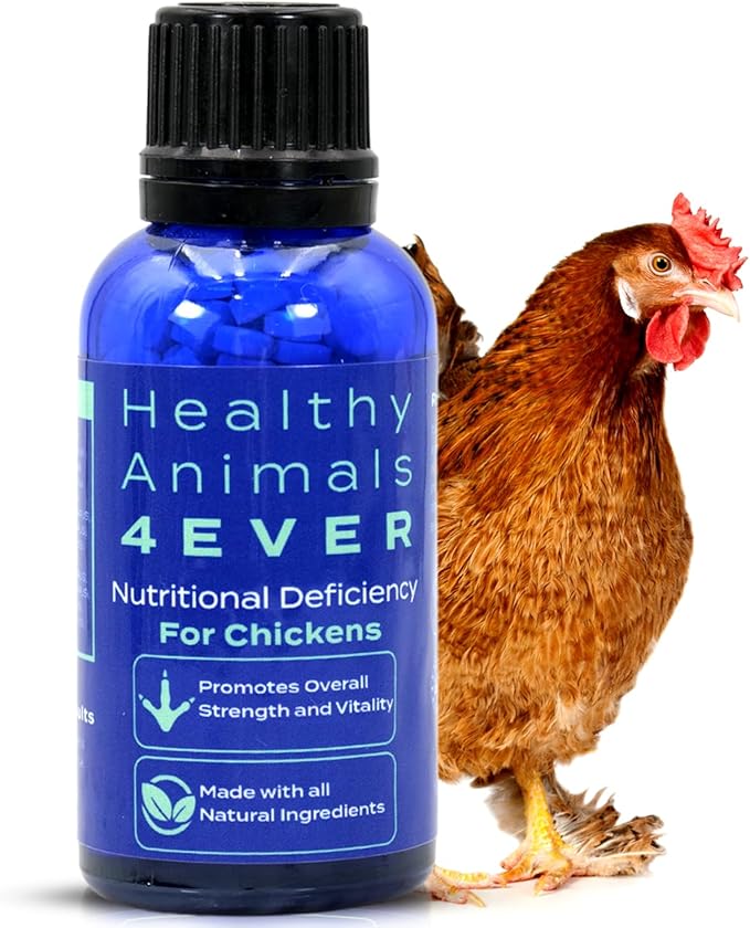 HA4E - Chicken Nutritional Deficiency Supplement - Supports Balanced Nutrition & Health - Highly Effective, Natural Homeopathic Tablets - 300 Count
