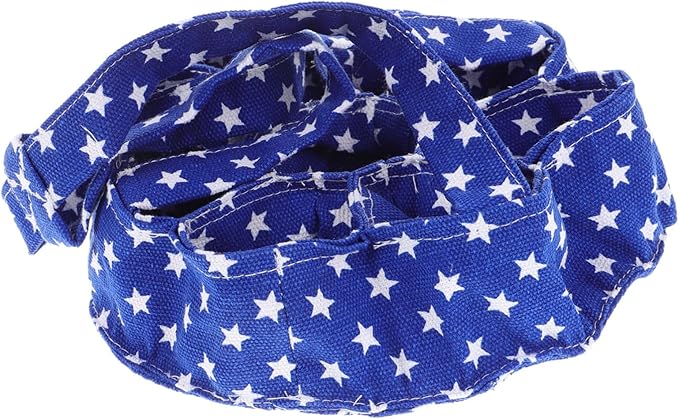 PRETYZOOM 9bags Egg Collecting Basket Chicken Egg Pouch Storage Bag Apron for Collecting Multi-pockets for Fresh