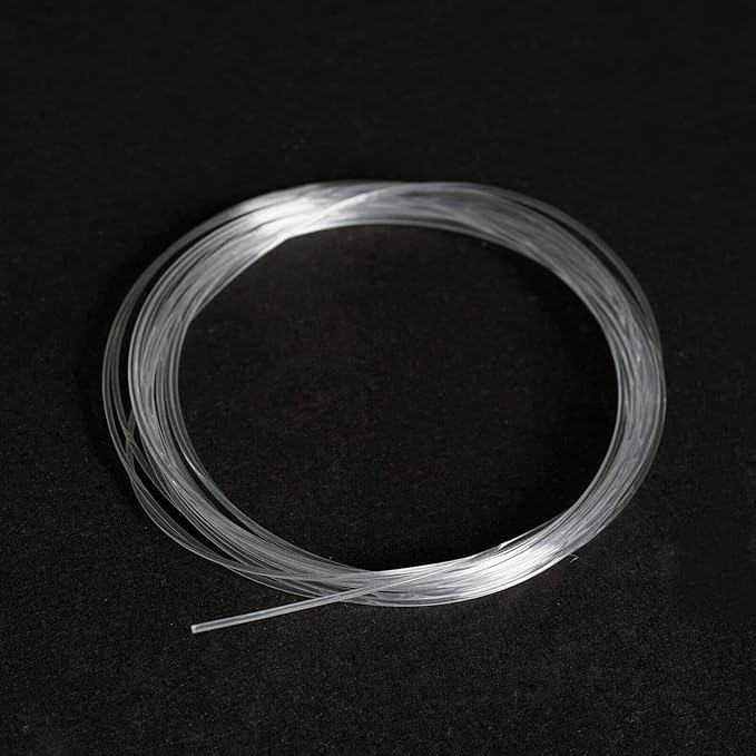 Efavormart 9 FT Clear Plastic Craft Wire, Invisible Hanging Wire for Flower Arrangements for DIY, Bouquet Wrapping, Craft Projects Finishing, Binding, Flower Bouquets Production, Decoration