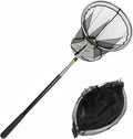 Chicken Net, Adjustable Animal Net with Handle 16-60 Inch Telescoping Steel Pole with Folding Head for Catching Birds, Poultry, and Small Animals Chicken
