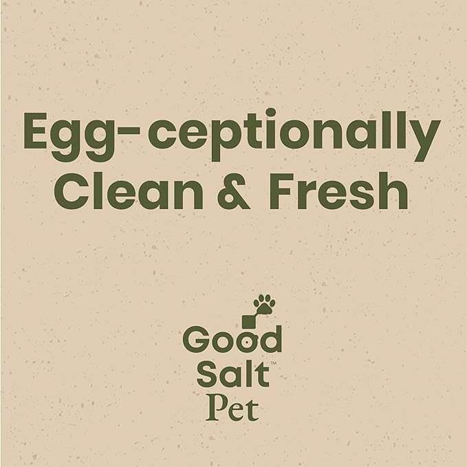 Good Salt Pet Fresh Nest Egg Wash Spray, Natural Cleaner for Freshly Laid Eggs, Made in the USA, 32 Ounce Bottle