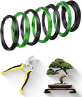 Bonsai Wire Kit 8Pcs, 7 Roll Aluminum Training Wire Coils with Cutter Set -1/1.5/2.0/3.0mm Multiple Sizes Bonsai Accessories for Bonsai Trees Branch Control Plant Shaping
