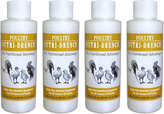 4 Set P-4 OZ Poultry Nutri-Drench