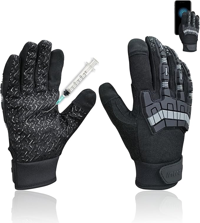 Needle Puncture & Thorn Proof Gloves, Level 3 Needlestick Resistant Work gloves for Garden & Animal Handling