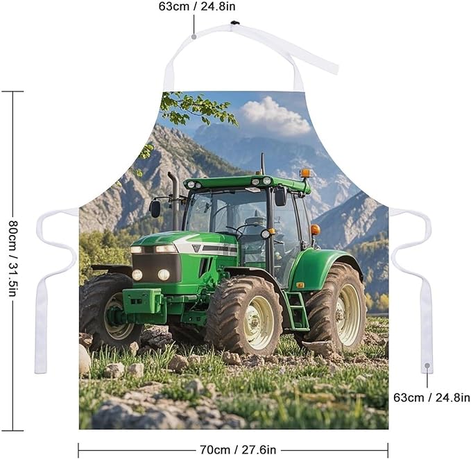 Waterproof Apron Adjustable Bib Aprons with Pockets Smiling Apron Kitchen Aprons for Women Men