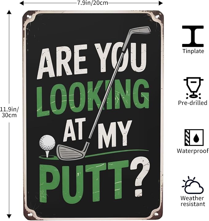 Are You Looking At My Putt Golf