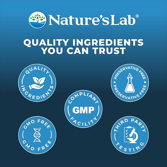 Nature's Lab Iron Plus Vitamin C Fast Melt Tablets - Gentle on The Stomach Carbonyl Iron, High Absorption for Healthy Red Blood Cells* - 120 Tablets