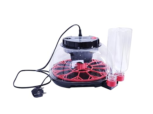 12 Eggs Incubator with Humidity Display and Candler, Automatic Egg Turner, for Hatching Chickens