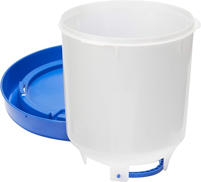 Double-Tuf® Plastic Poultry Waterer | Durable Watering Container | Hanging Chicken Waterer No Waste | 2.5 Gallon