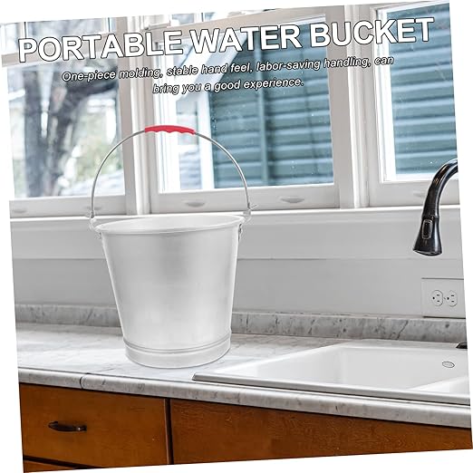 Ciieeo Capacity Milk Bucket Sturdy Water Storage Container for Multipurpose Use for Ranches Farms and Home Design with Comfortable Handle