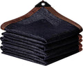 90% Black Shade Cloth for Patio, 3x3 FT Mesh Tarp Sun Shade Cloth with Grommets, Sun Protection Sail for Garden Greenhouse Pergola Plants Chicken Coop Patio Outdoor Neting Cover