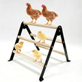 XCL Chicken Perch for Baby Chicks, Chicken Roosting Bars, Chicken Perch for Coop, Suitable for Backyard Poultry, Easy to Install Farm Chickens Roost Toys, A-Shaped Chicken Perch (S)
