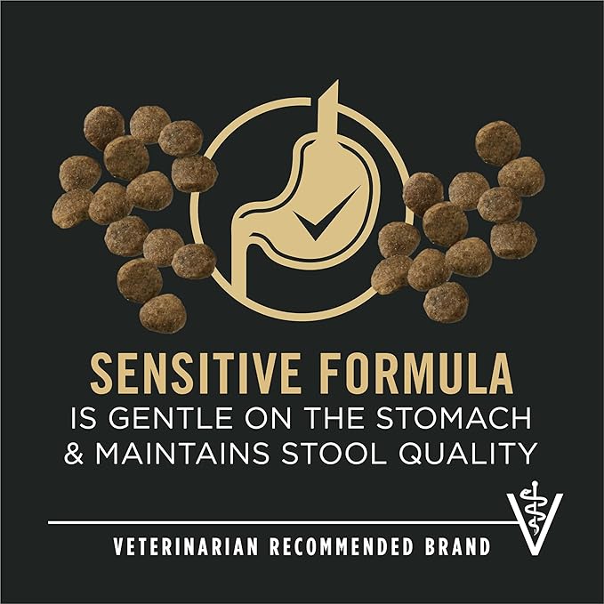 Purina Pro Plan Sensitive Skin and Stomach Dog Food Puppy Salmon and Rice Formula - 24 lb. Bag