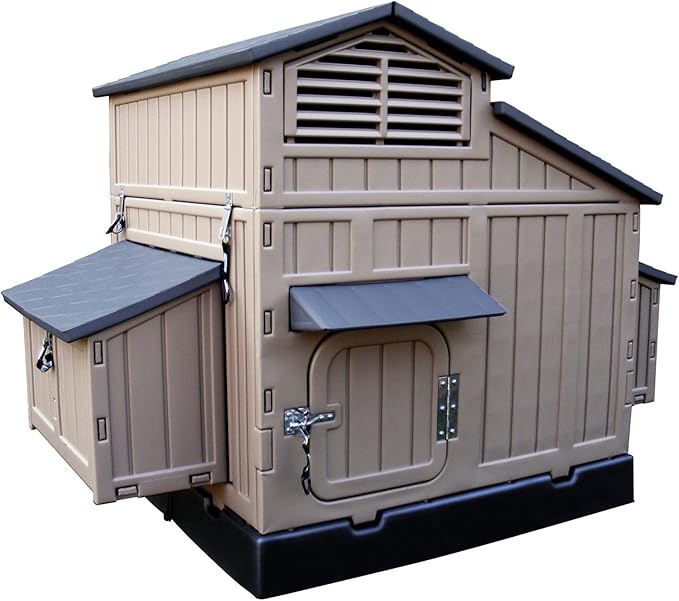 Large Chicken Coop & Stand with Stairs
