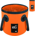 5 Gallon Bucket, Collapsible Bucket with Handle for Outdoor Beach Fishing Gardening, Folding Car Wash Buckets Mop Water Storage Laundry Wash Basin for RV Household Cleaning Supplies Camping Essentials