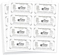 160 Pcs Duck Eggs Carton Labels, Farm Fresh Eggs Sticker Rectangle Egg Stickers PET Adhesive Egg Packaging Stickers for Box Container Carton Farm Supplies, 2x4 Inch