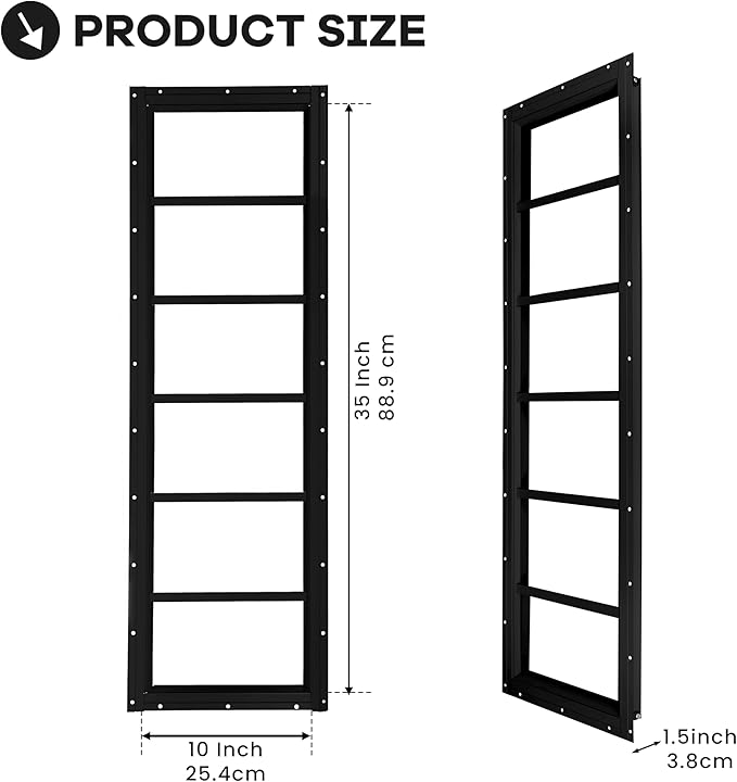 Shed Windows 2 Pack, Transom Windows 10" x 29" with Tempered Glass, Garage Doors Window for Shed, Chicken Coop, Playhouse, Household (Black)